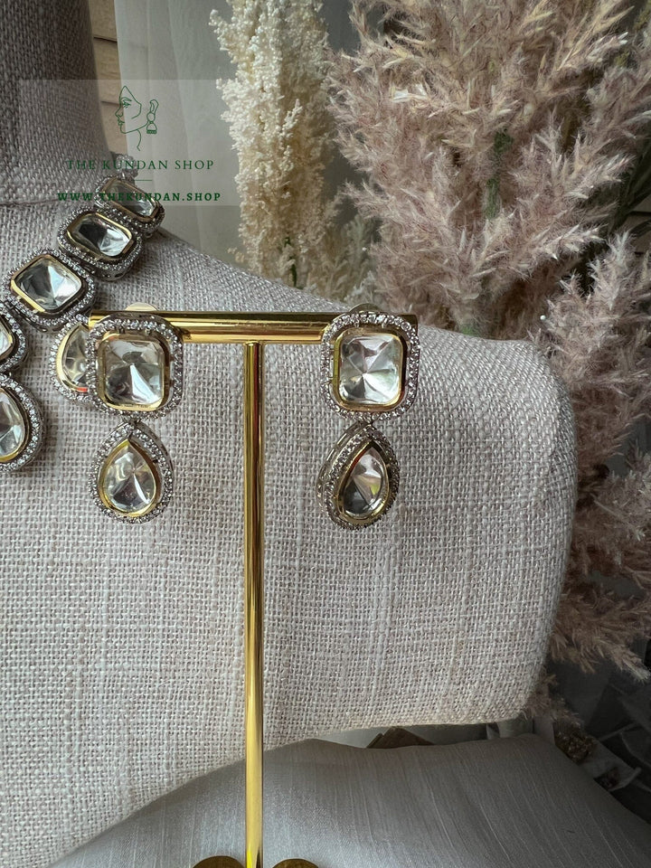 Eternal 2.0 in Clear Necklace Sets THE KUNDAN SHOP 