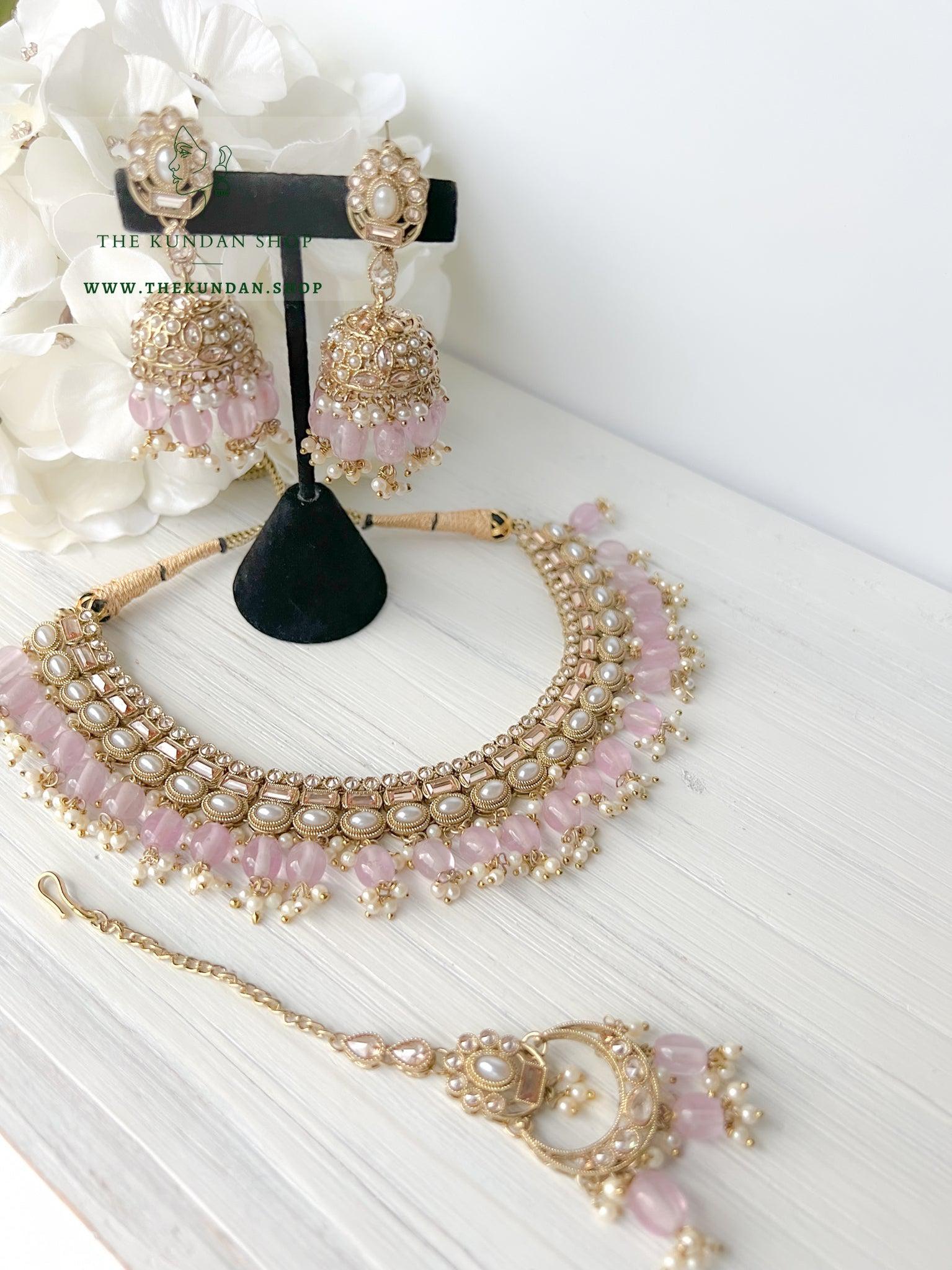 Good Intentions in Lilac Necklace Sets THE KUNDAN SHOP 