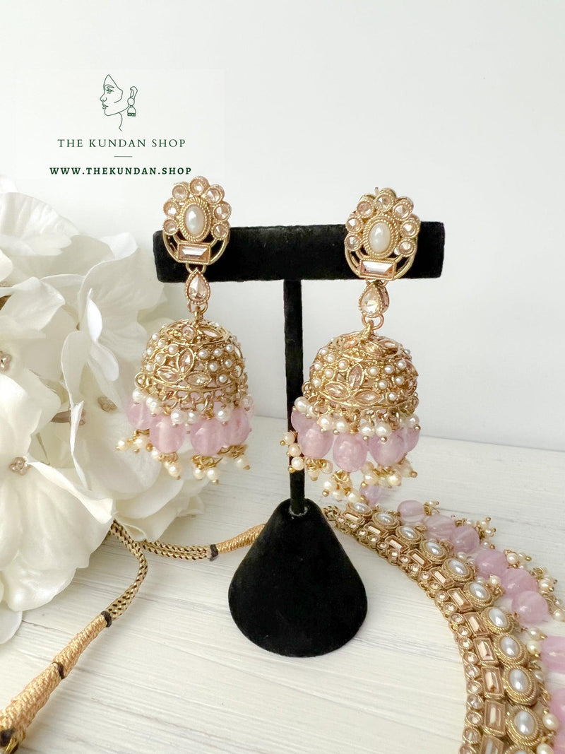 Good Intentions in Lilac Necklace Sets THE KUNDAN SHOP 