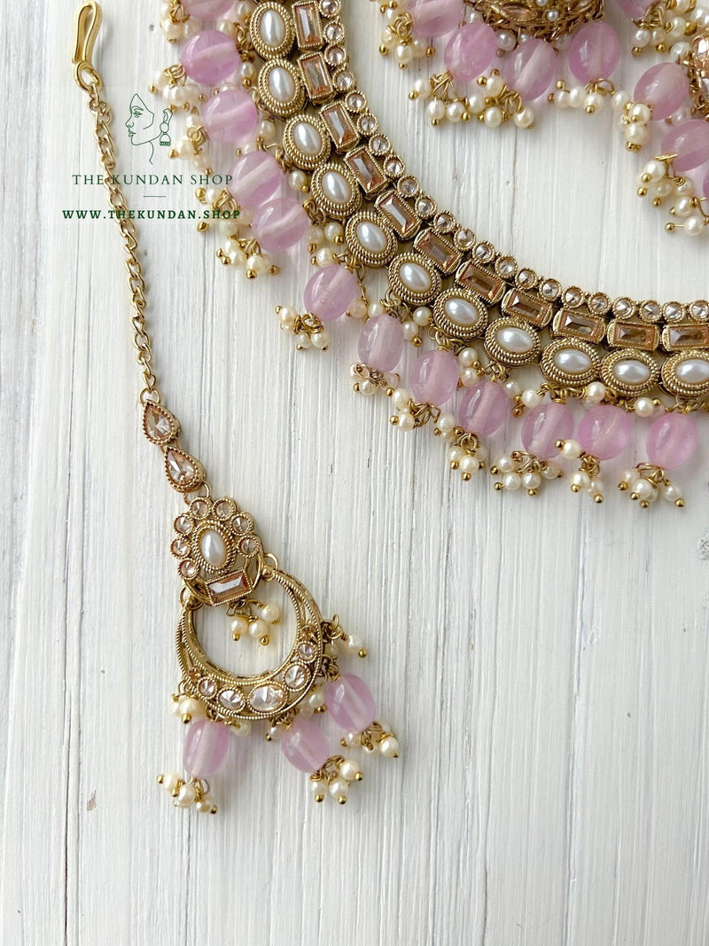 Good Intentions in Lilac Necklace Sets THE KUNDAN SHOP 