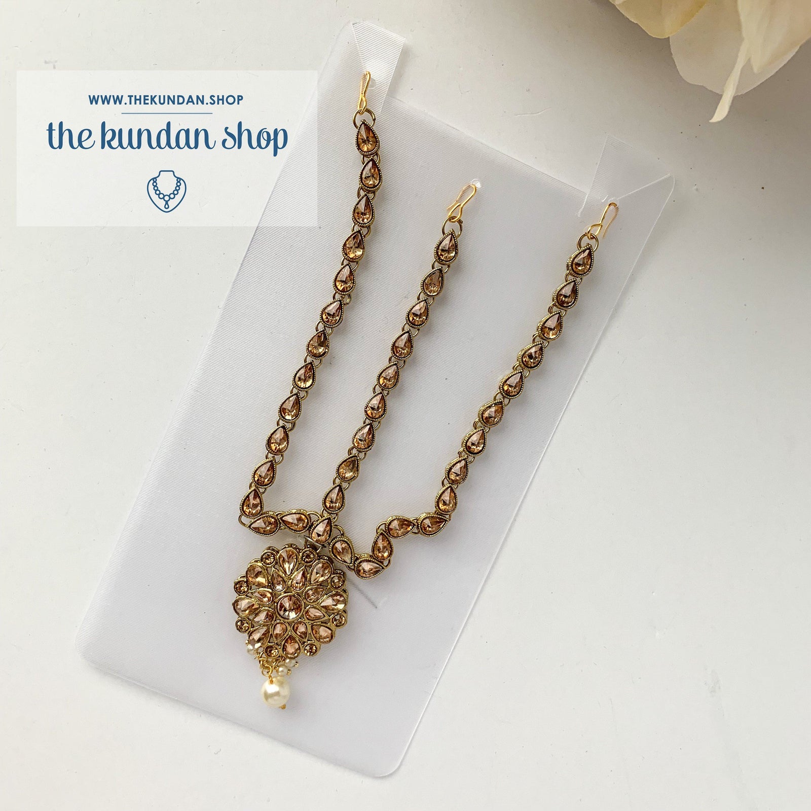 A Polki Headpiece, Mathapathi - THE KUNDAN SHOP