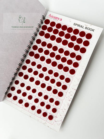 The Bindi Book // Medium-Big Bindis Bindis THE KUNDAN SHOP 