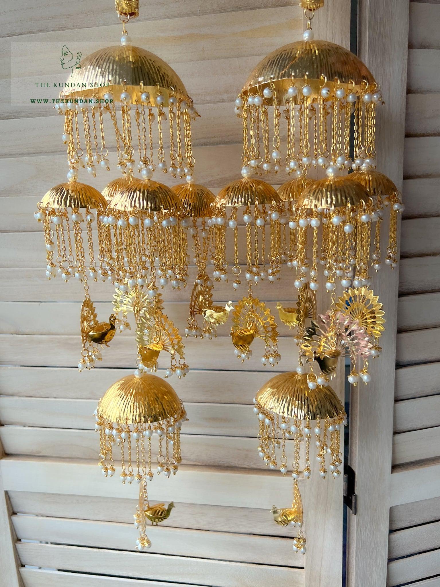 iridescent Moorni Kalire Kaleeray THE KUNDAN SHOP 