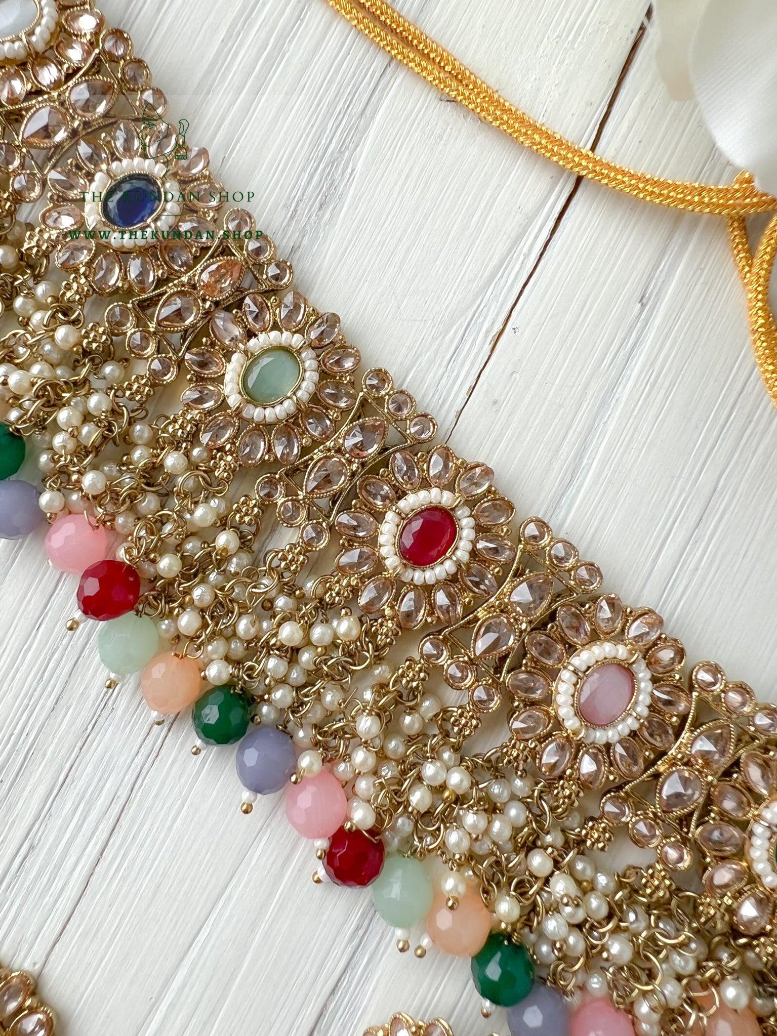 Rebel in Multi Necklace Sets THE KUNDAN SHOP 