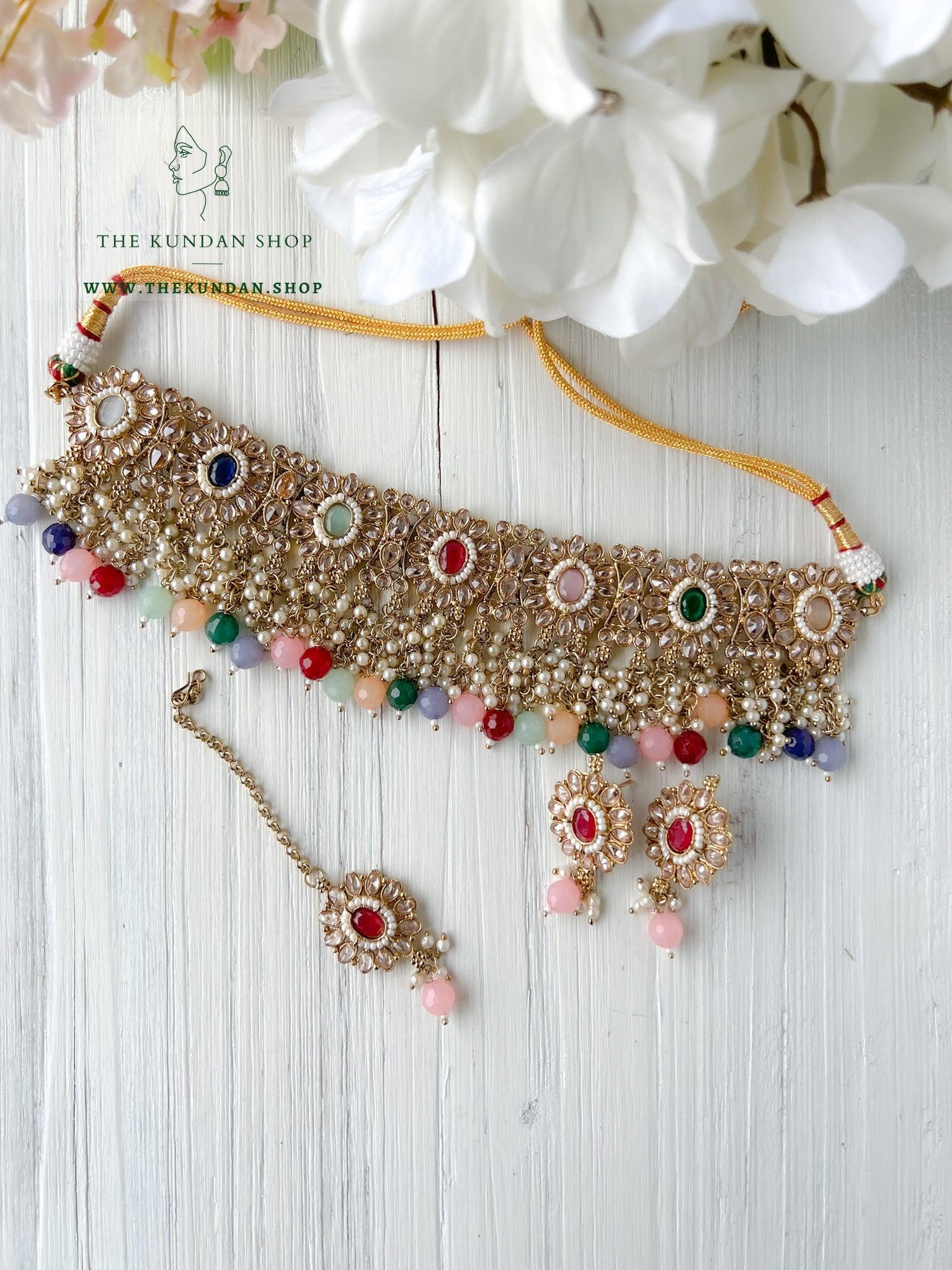 Rebel in Multi Necklace Sets THE KUNDAN SHOP 