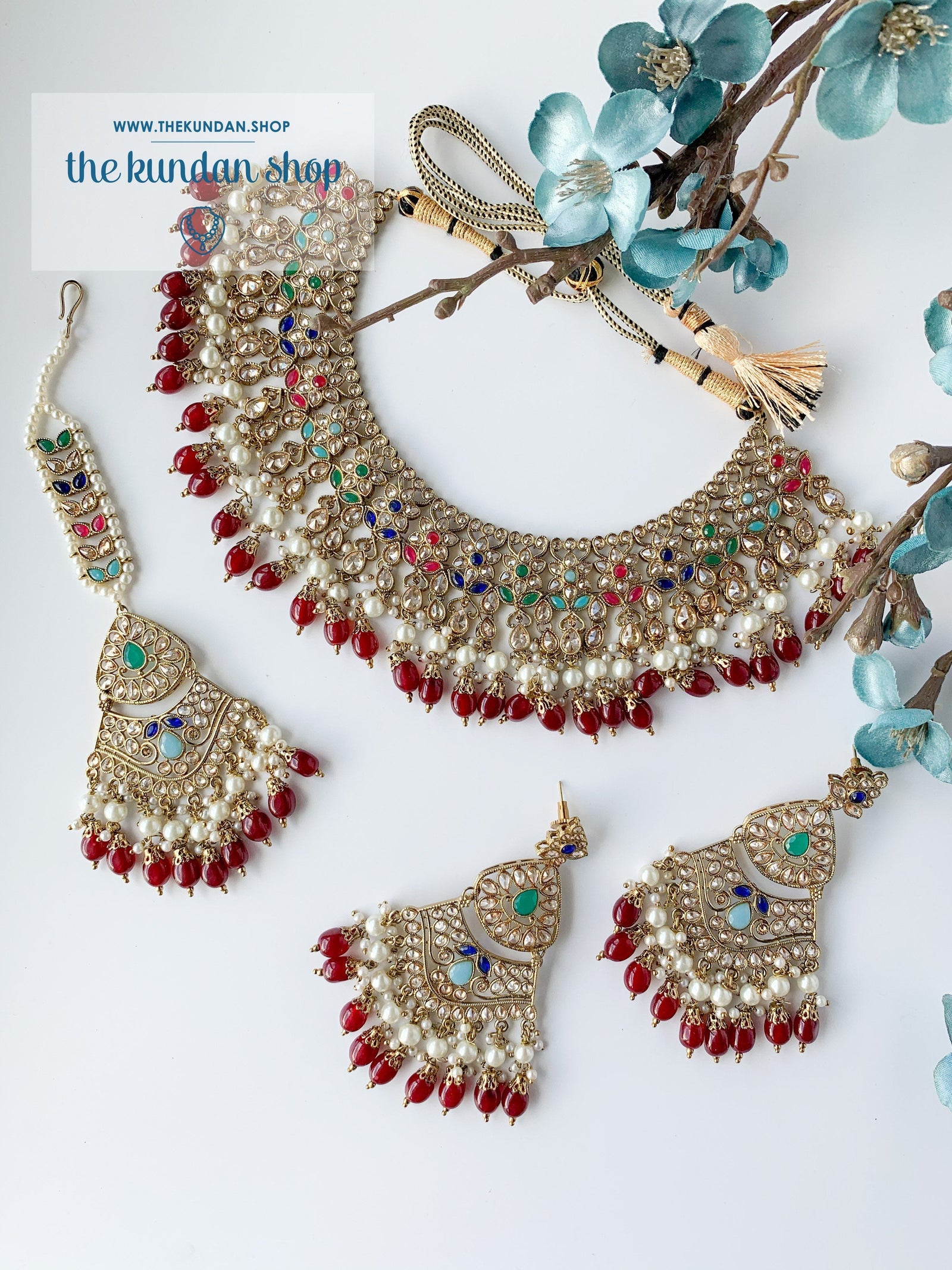 Locked In, In Multi Necklace Sets THE KUNDAN SHOP 