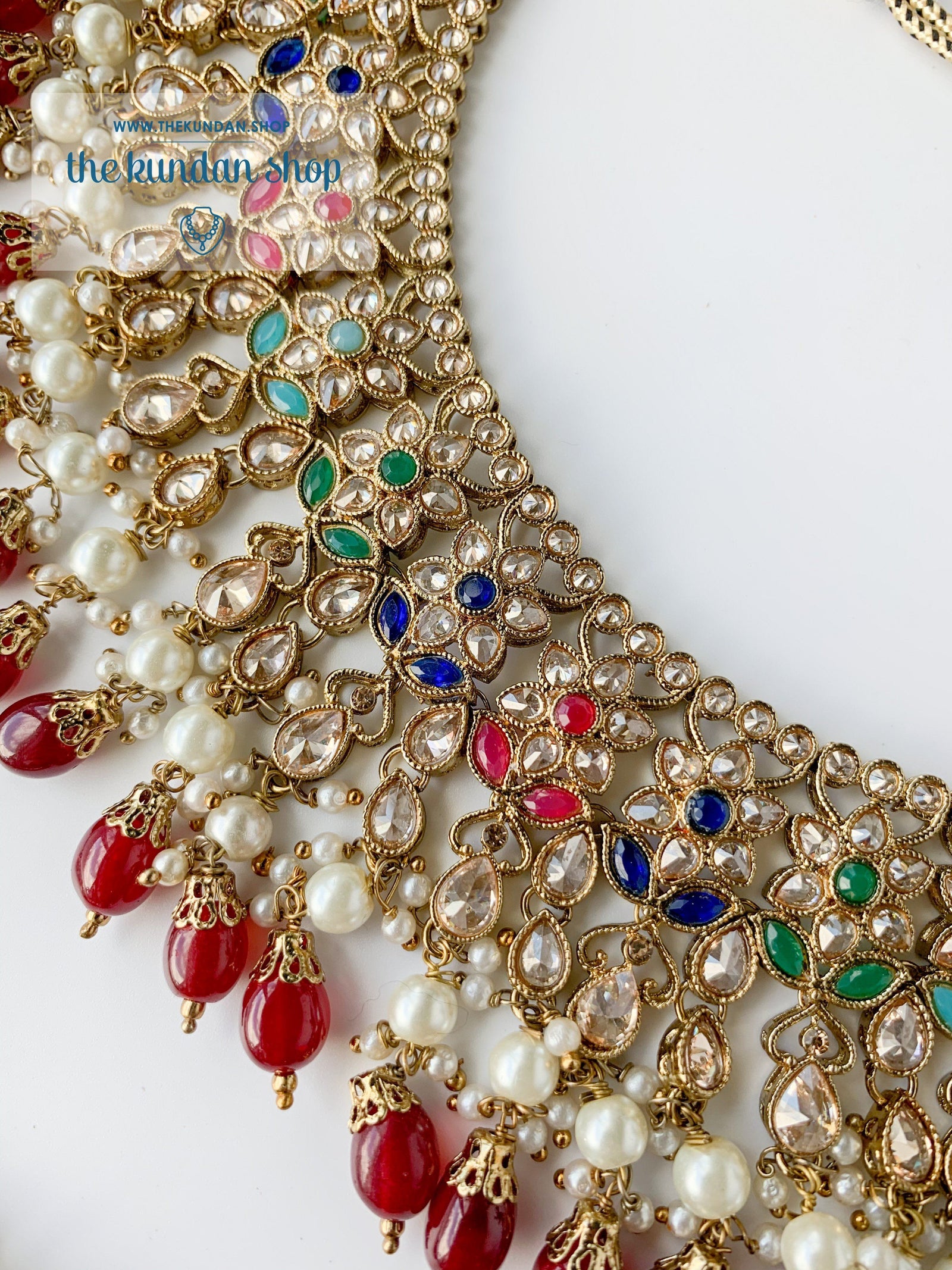 Locked In, In Multi Necklace Sets THE KUNDAN SHOP 