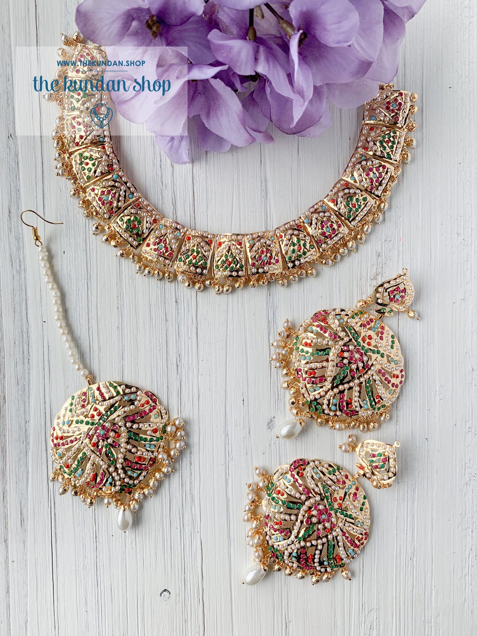 Deliverance in Multi Necklace Sets THE KUNDAN SHOP 