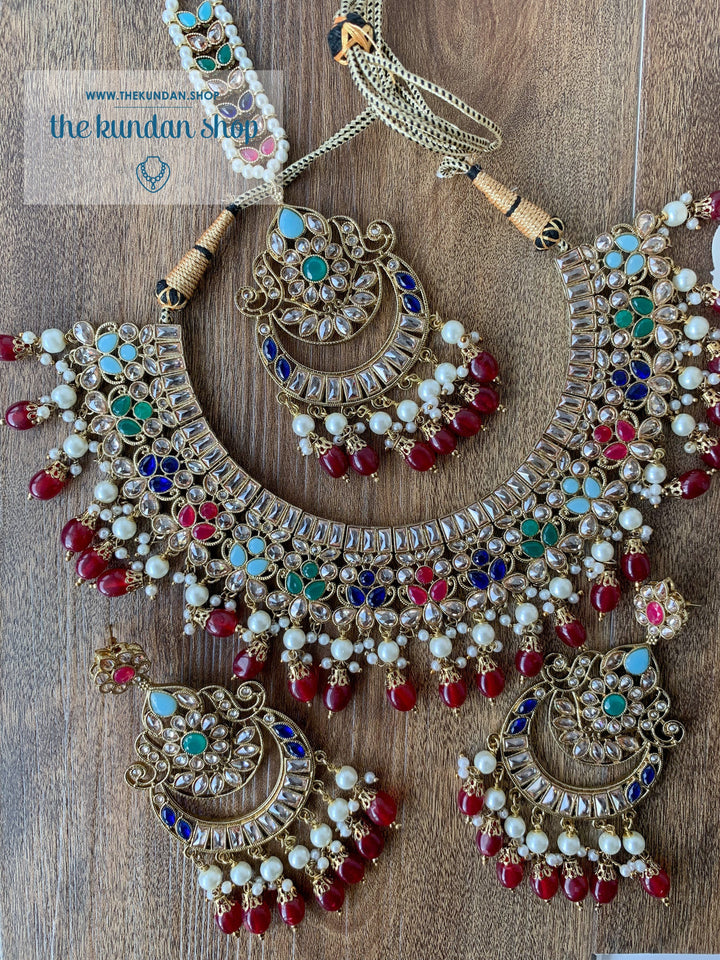Complexed in Polki, in Multi Necklace Sets THE KUNDAN SHOP 