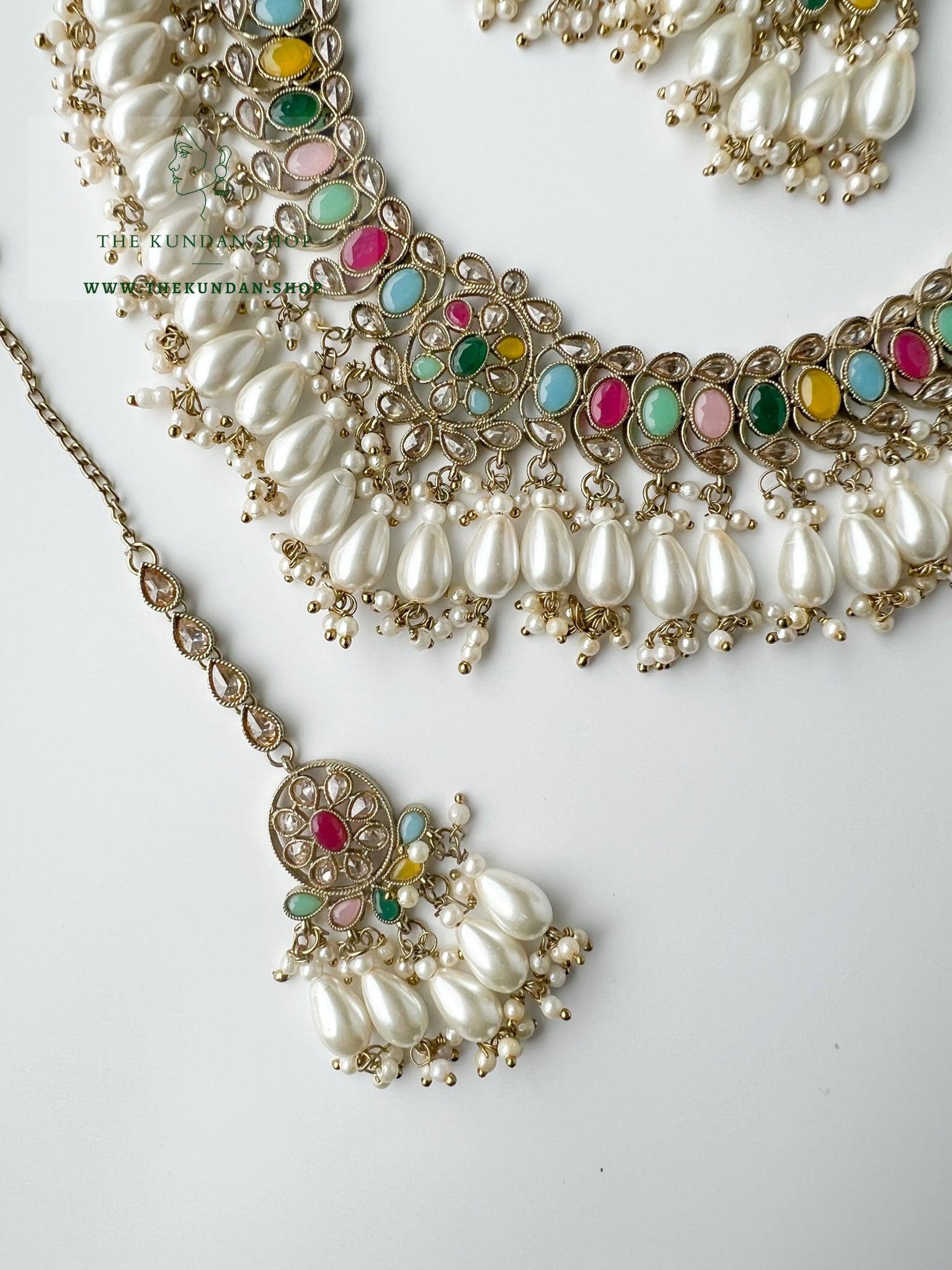Tonights Best in Multi Necklace Sets THE KUNDAN SHOP 
