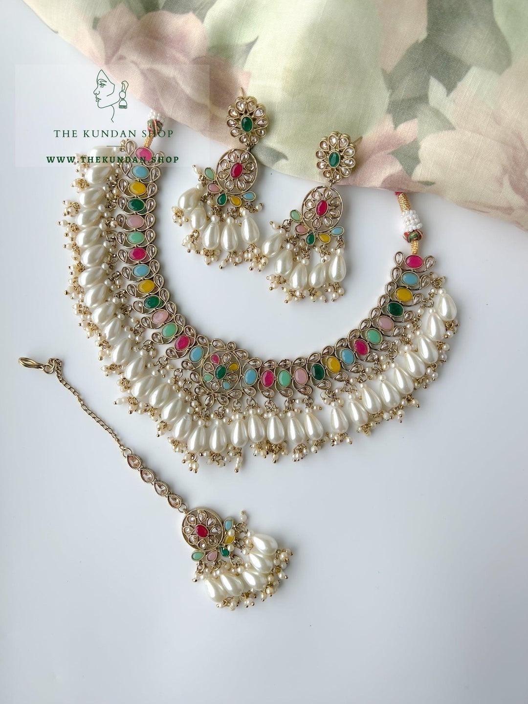 Tonights Best in Multi Necklace Sets THE KUNDAN SHOP 