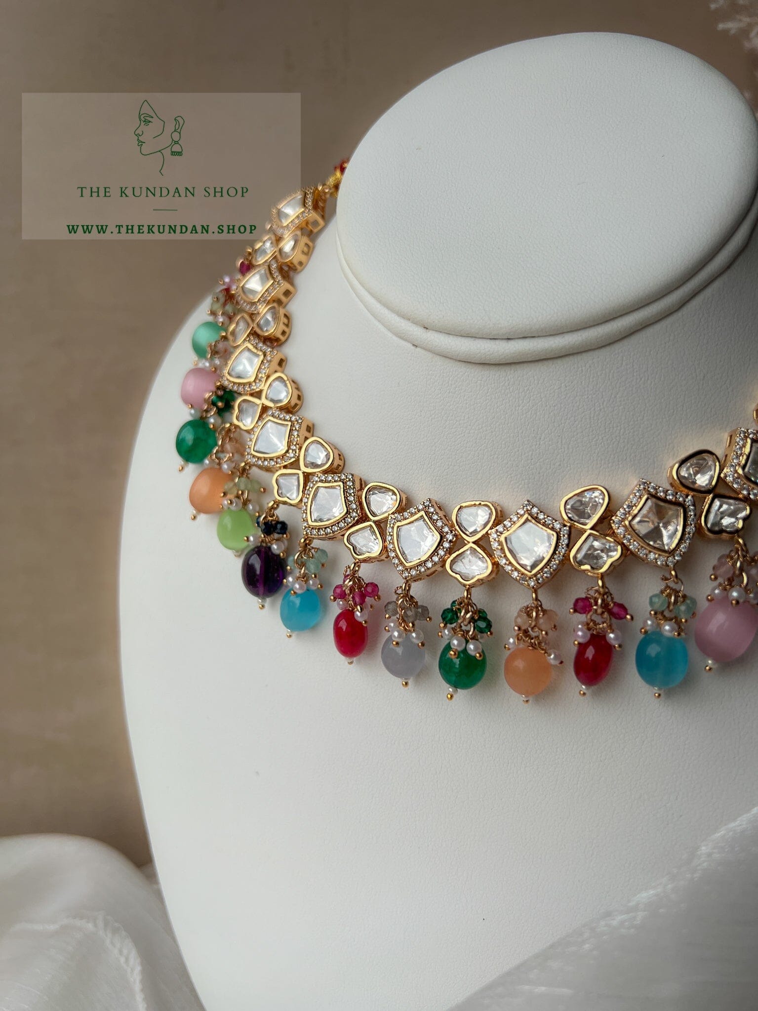 Little Surprise in Multi Necklace Sets THE KUNDAN SHOP 