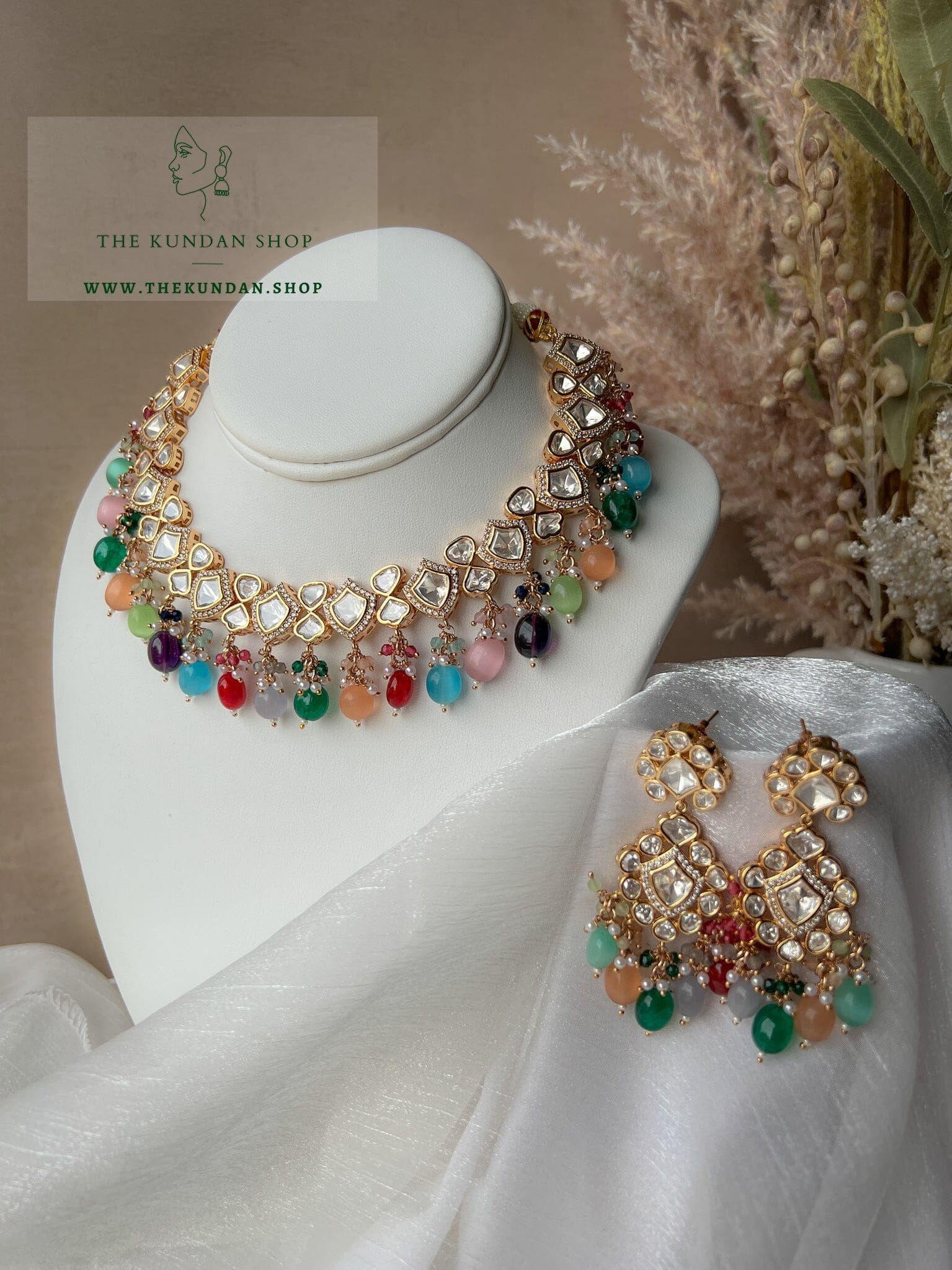 Little Surprise in Multi Necklace Sets THE KUNDAN SHOP 