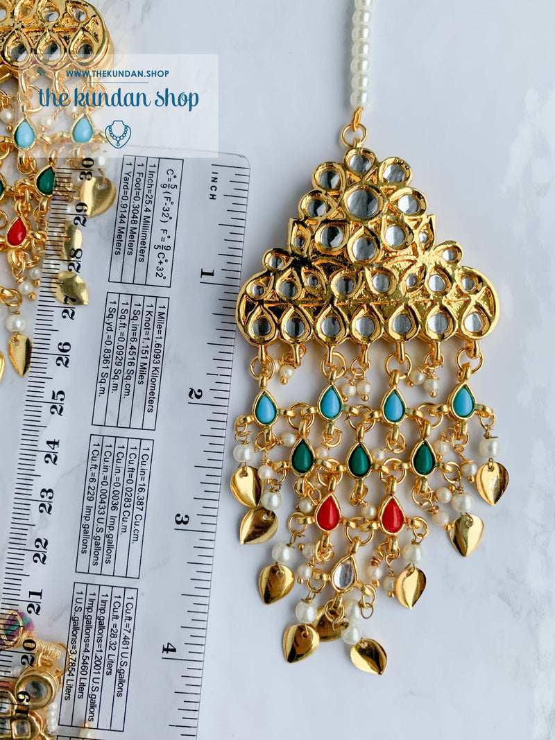 Strangers In Navrattan Necklace Sets THE KUNDAN SHOP 