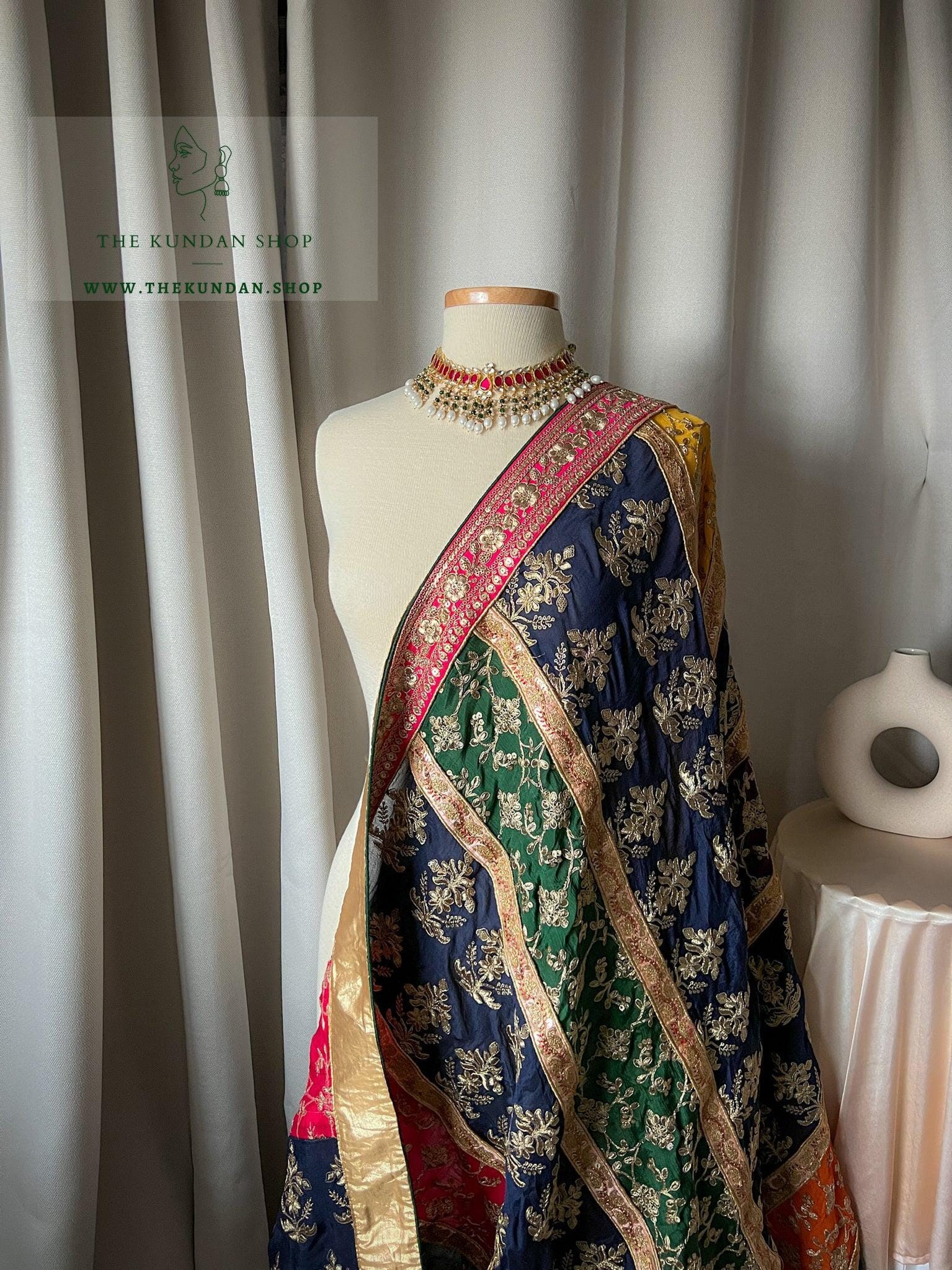 The Radiant Colors - 4.0 Dupatta THE KUNDAN SHOP 