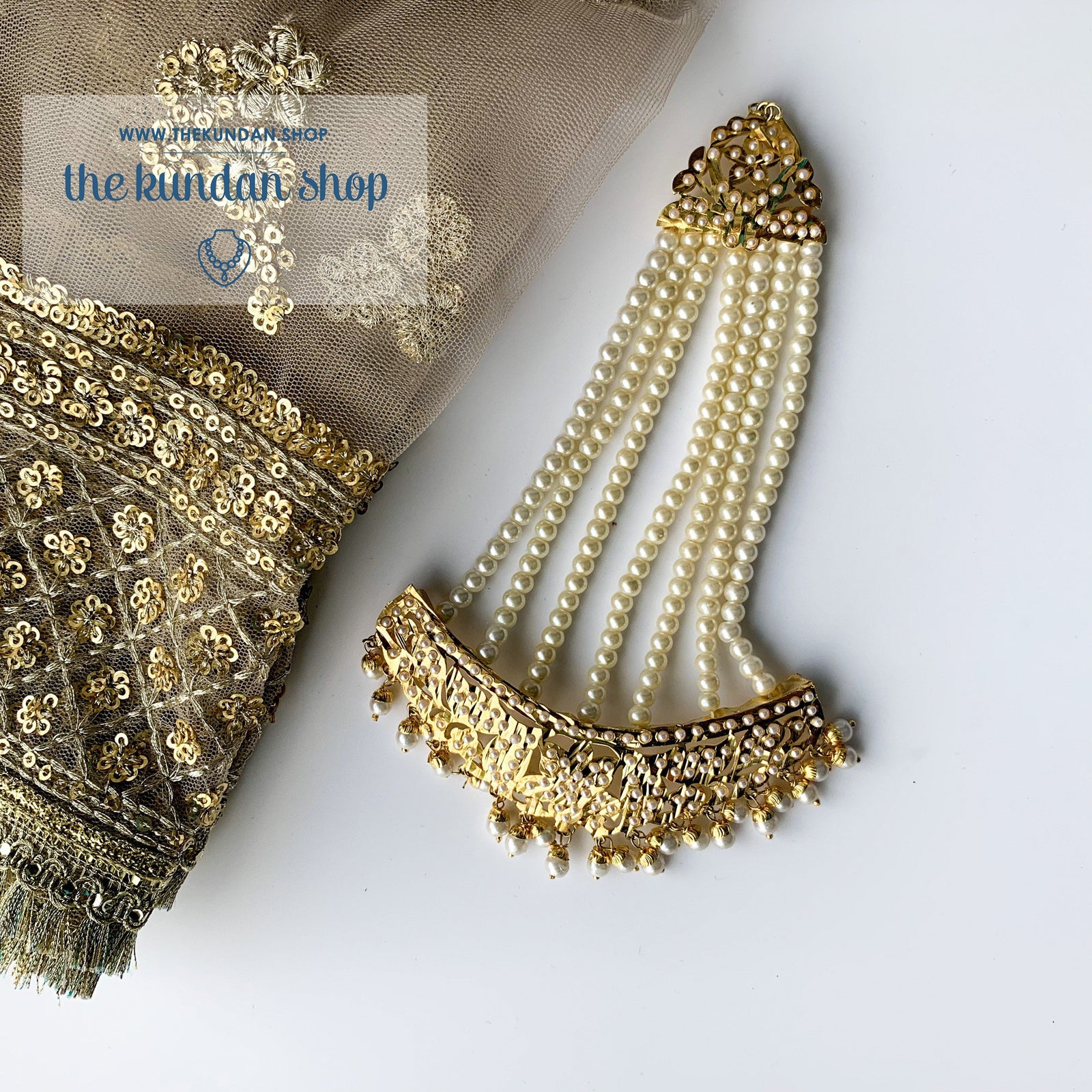 Oversize Traditional Jadau Passa, Passa - THE KUNDAN SHOP