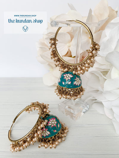 Pearl Clusters & Flowers, Earrings - THE KUNDAN SHOP