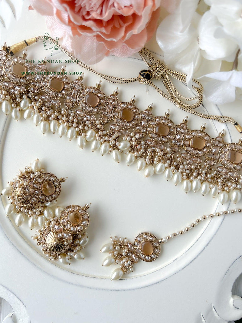Temptation in Pearl Necklace Sets THE KUNDAN SHOP 
