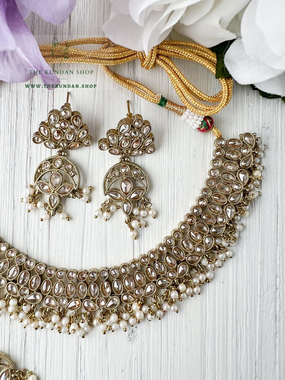 Sensitive in Pearl Necklace Sets THE KUNDAN SHOP 