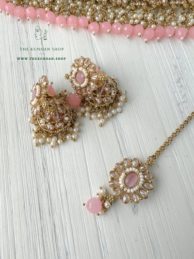 Rebel in Pink Necklace Sets THE KUNDAN SHOP 