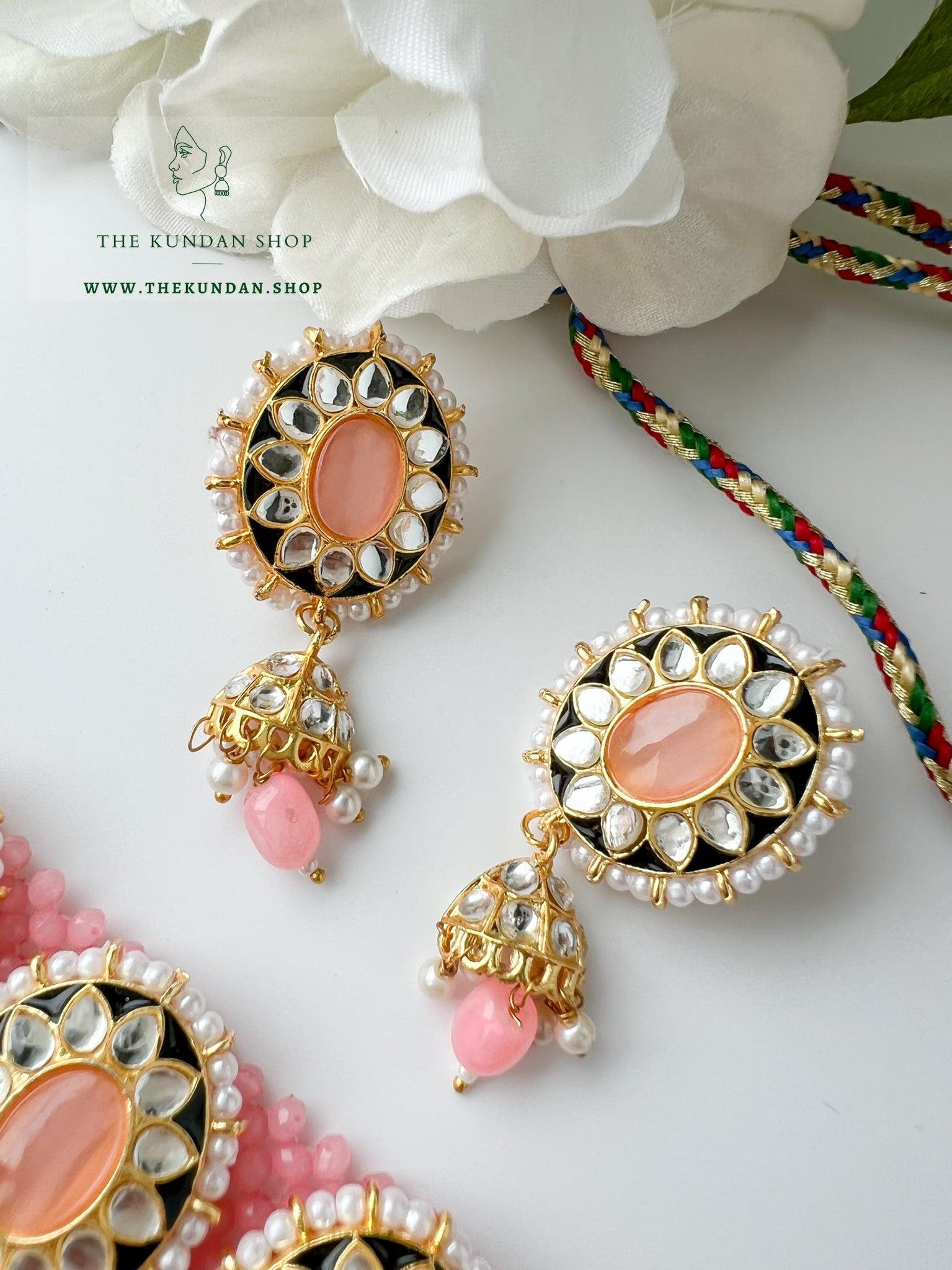 Fresh Start in Pink Necklace Sets THE KUNDAN SHOP 