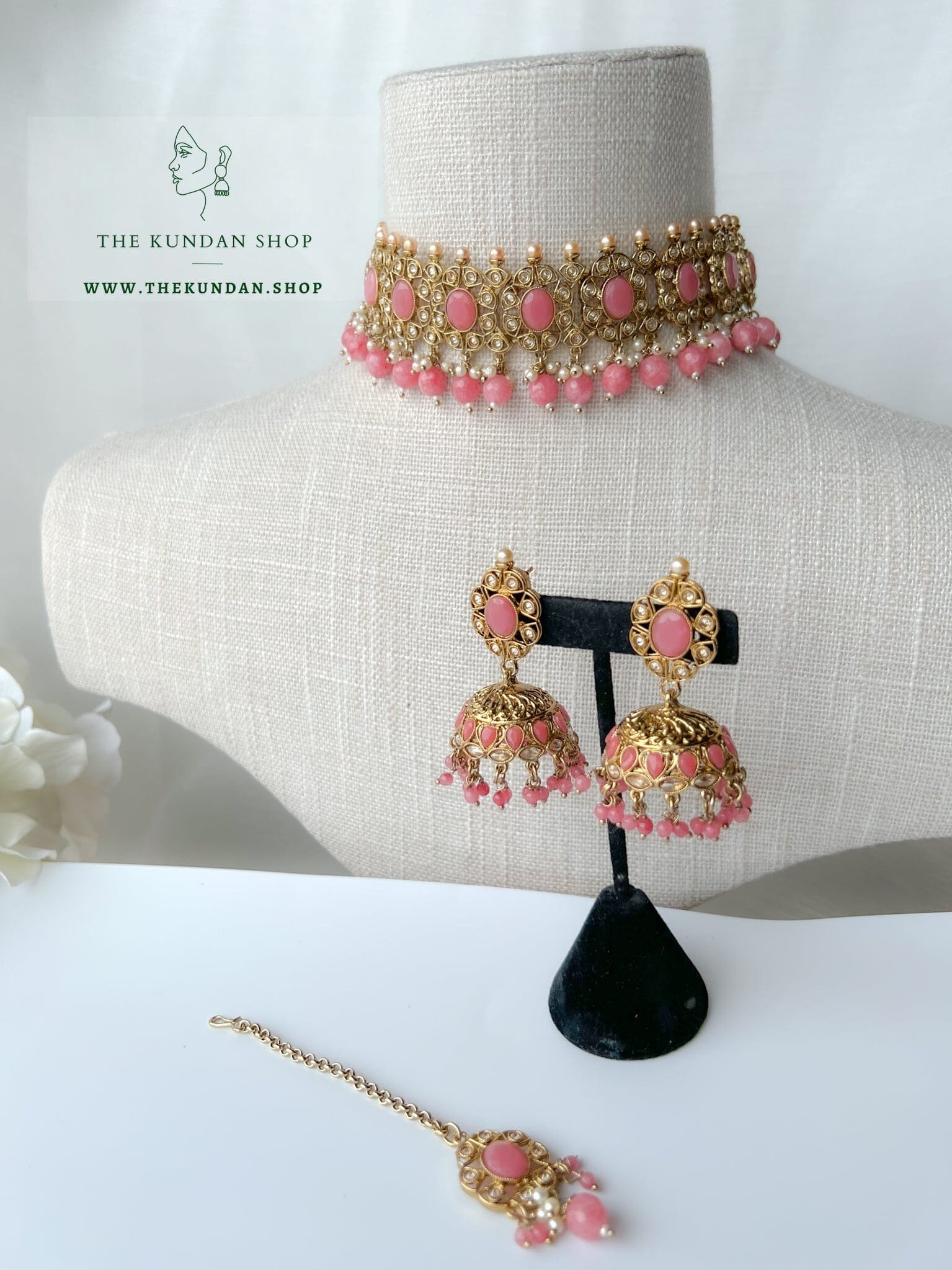 Reunite in Pink Necklace Sets THE KUNDAN SHOP 