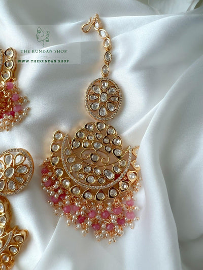 Elite Kundan in Pink Necklace Sets THE KUNDAN SHOP 