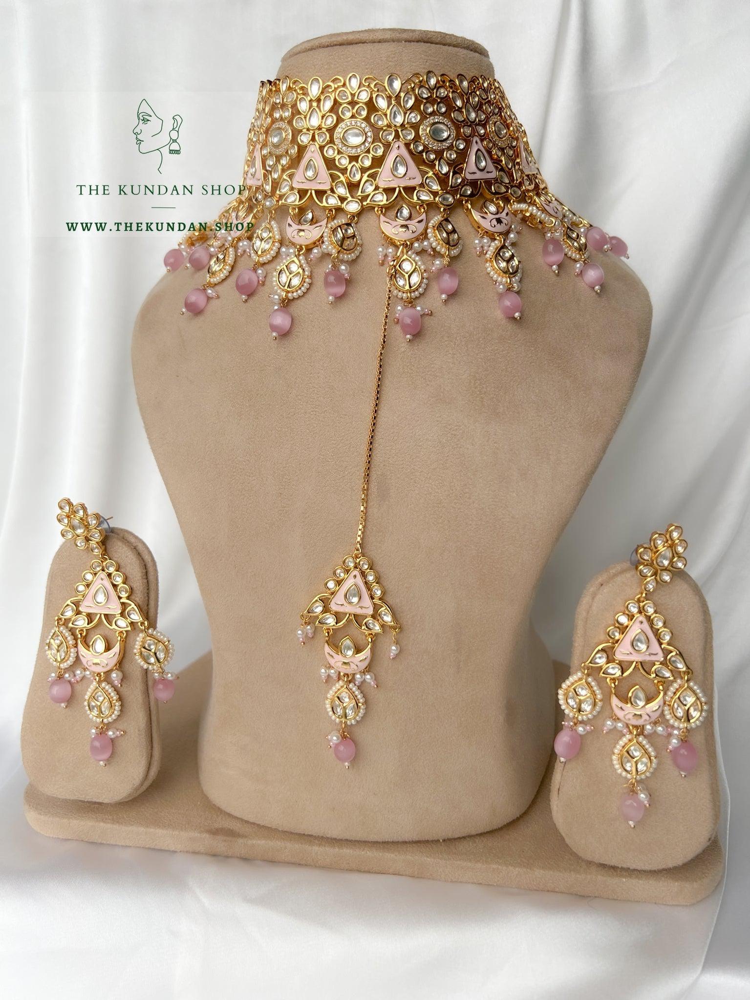 Valued in Pink Necklace Sets THE KUNDAN SHOP 