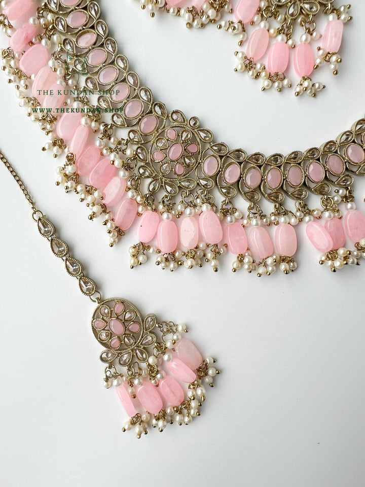 Tonights Best in Pink Necklace Sets THE KUNDAN SHOP 