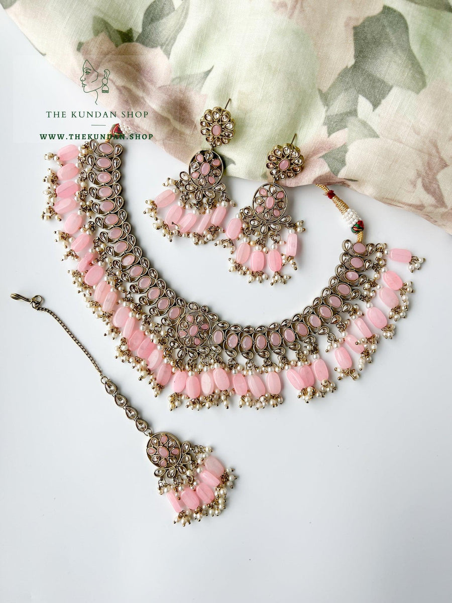 Tonights Best in Pink Necklace Sets THE KUNDAN SHOP 