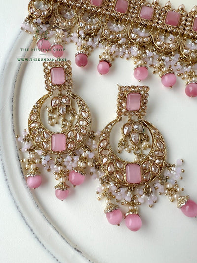 Love Always in Pink Necklace Sets THE KUNDAN SHOP 