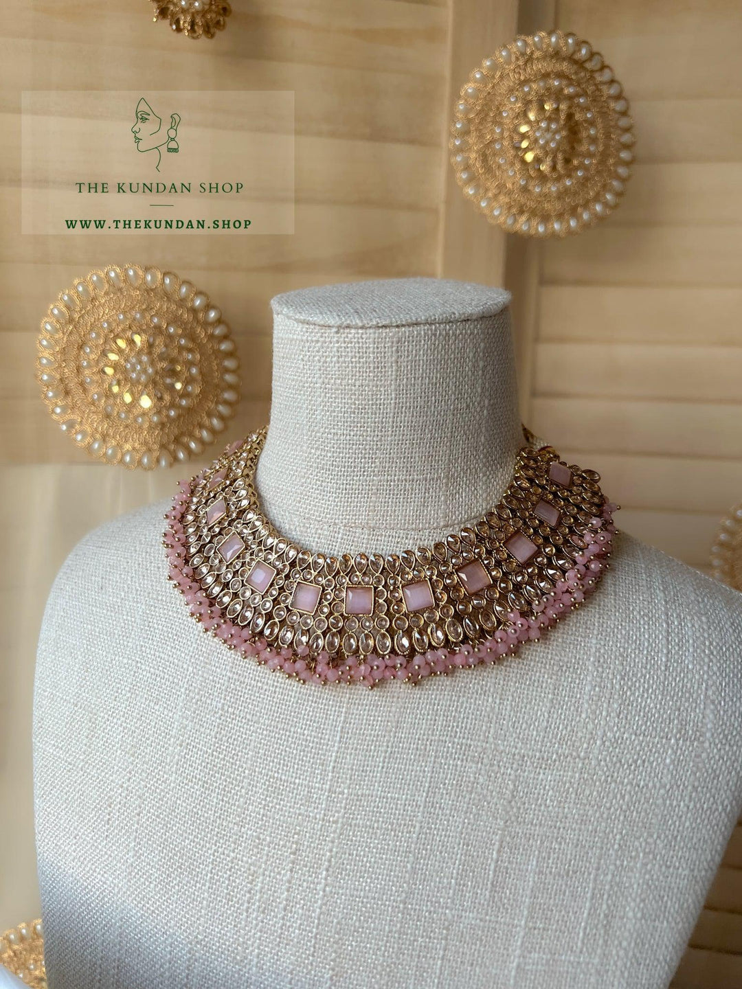 Lucky in Mint Necklace Sets THE KUNDAN SHOP 