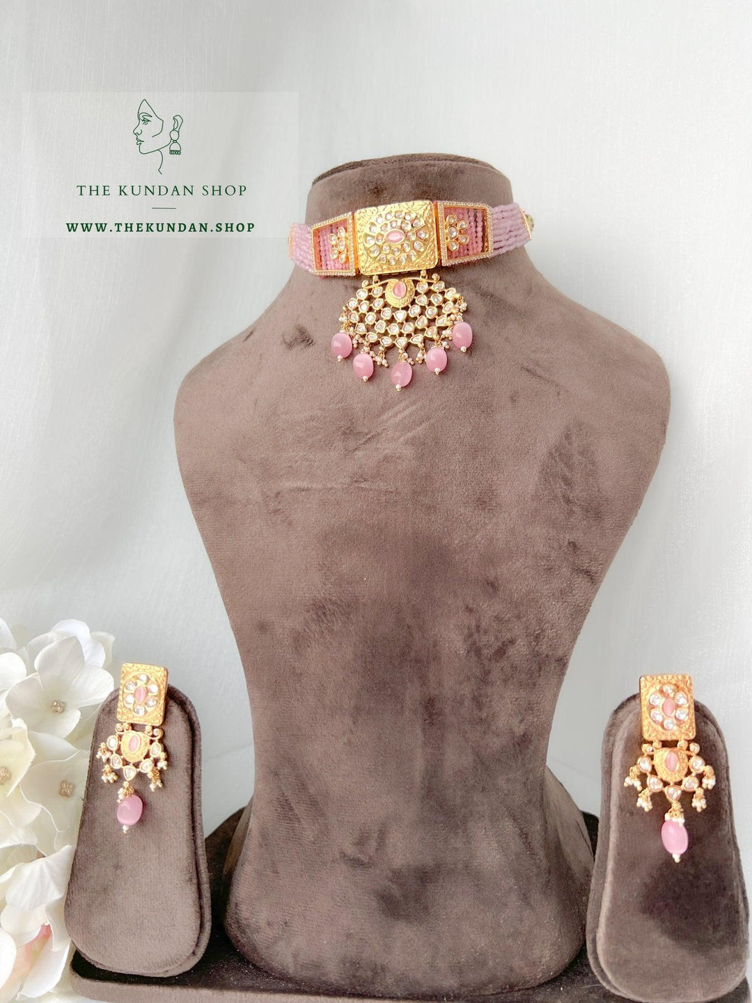 Dearest in Pink Necklace Sets THE KUNDAN SHOP 