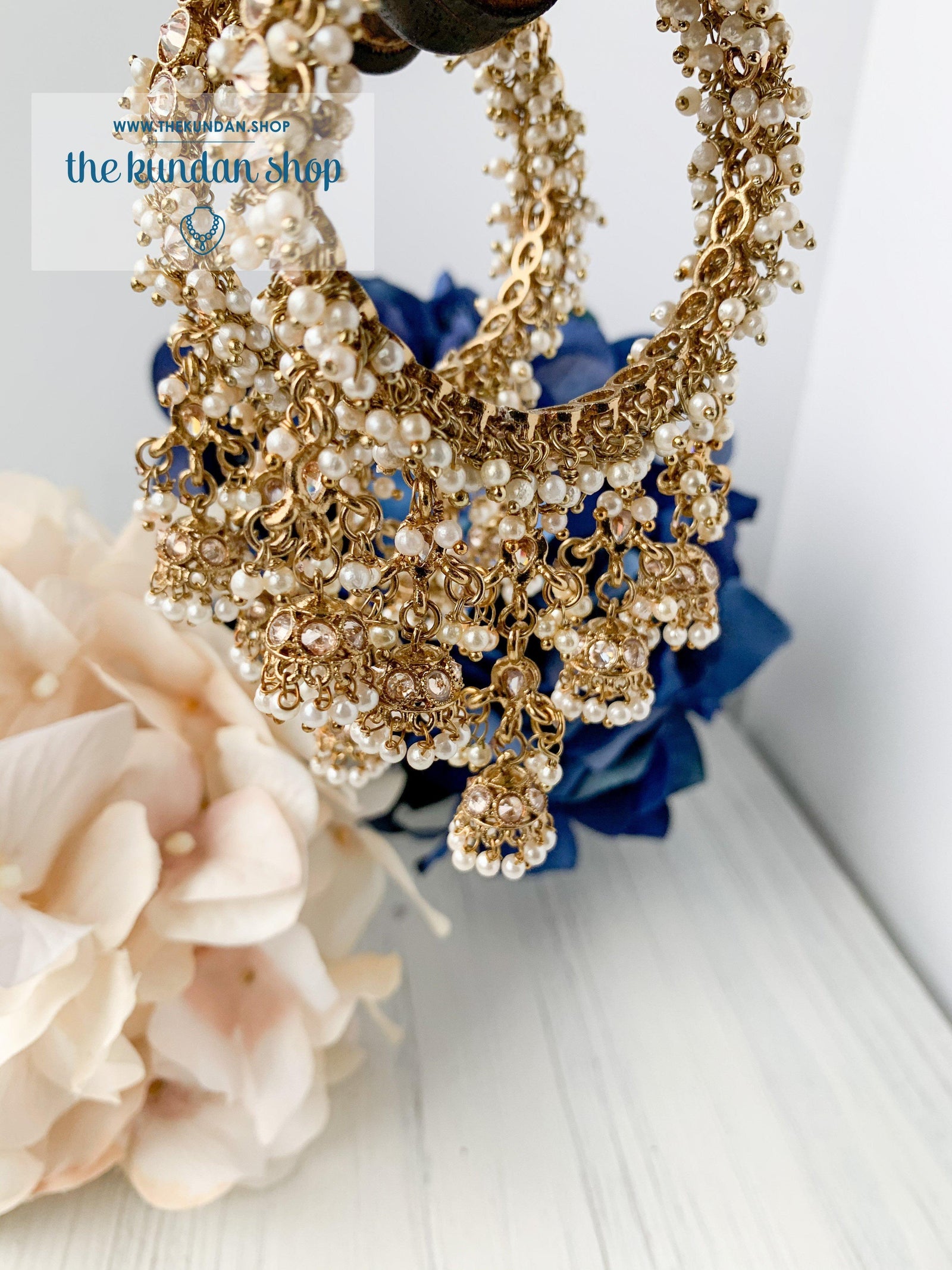 Polki Jhumki Bangles Bangles THE KUNDAN SHOP 