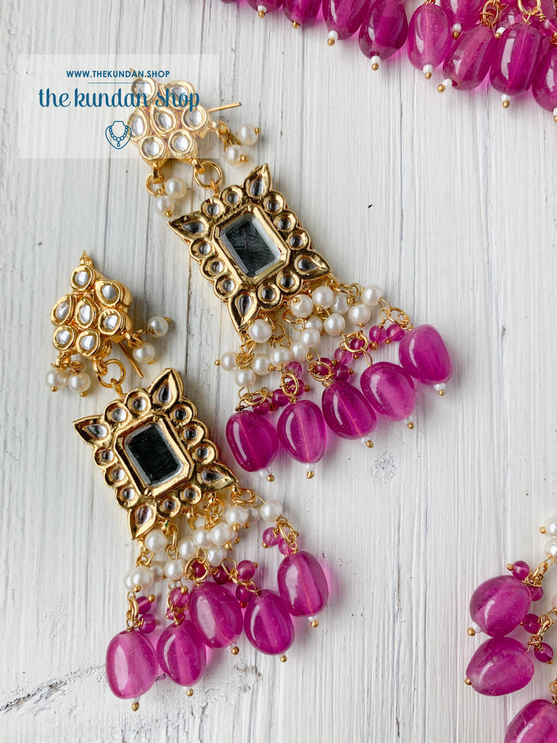 Reliance in Purple Necklace Sets THE KUNDAN SHOP 