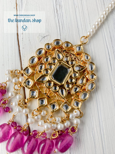Reliance in Purple Necklace Sets THE KUNDAN SHOP 