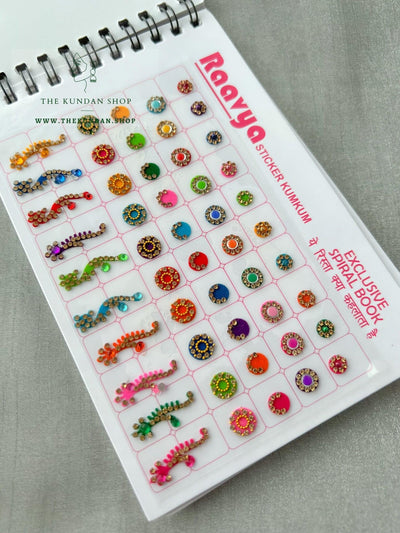 The Bindi Book of Various Designs V.2 Bindis THE KUNDAN SHOP 