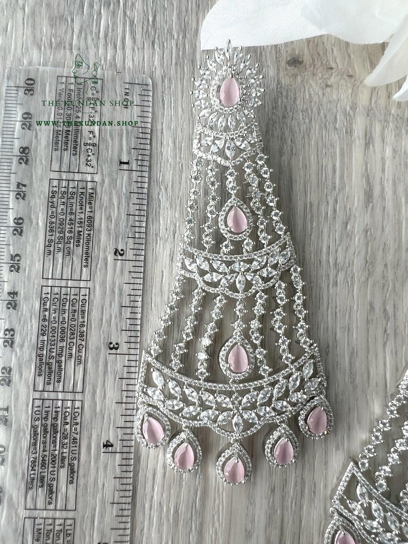 Late Nights in Rose Gold Earrings THE KUNDAN SHOP 