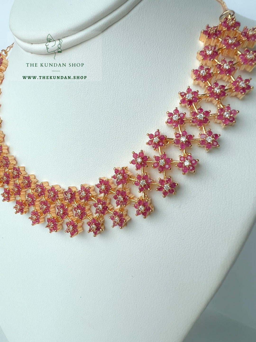 Consequential in Ruby Necklace Sets THE KUNDAN SHOP 