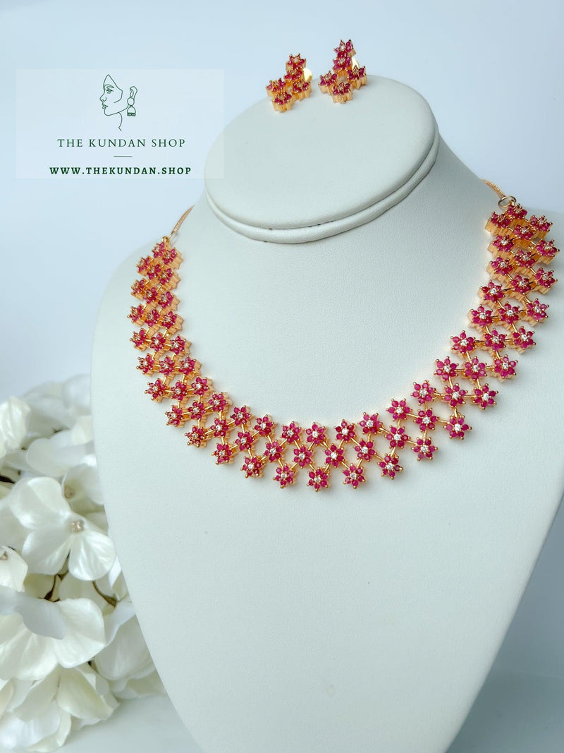 Consequential in Ruby Necklace Sets THE KUNDAN SHOP 