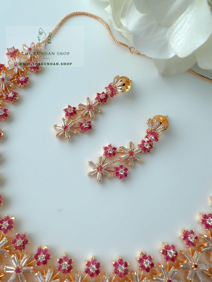 Undeniable in Ruby Necklace Sets THE KUNDAN SHOP 