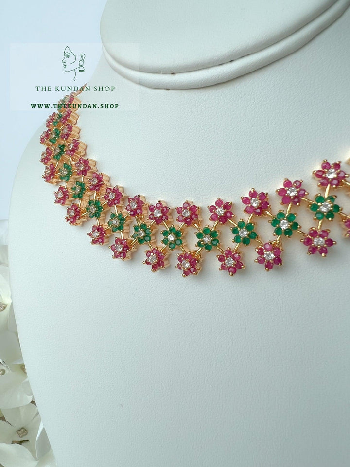 Consequential in Ruby & Emerald Necklace Sets THE KUNDAN SHOP 