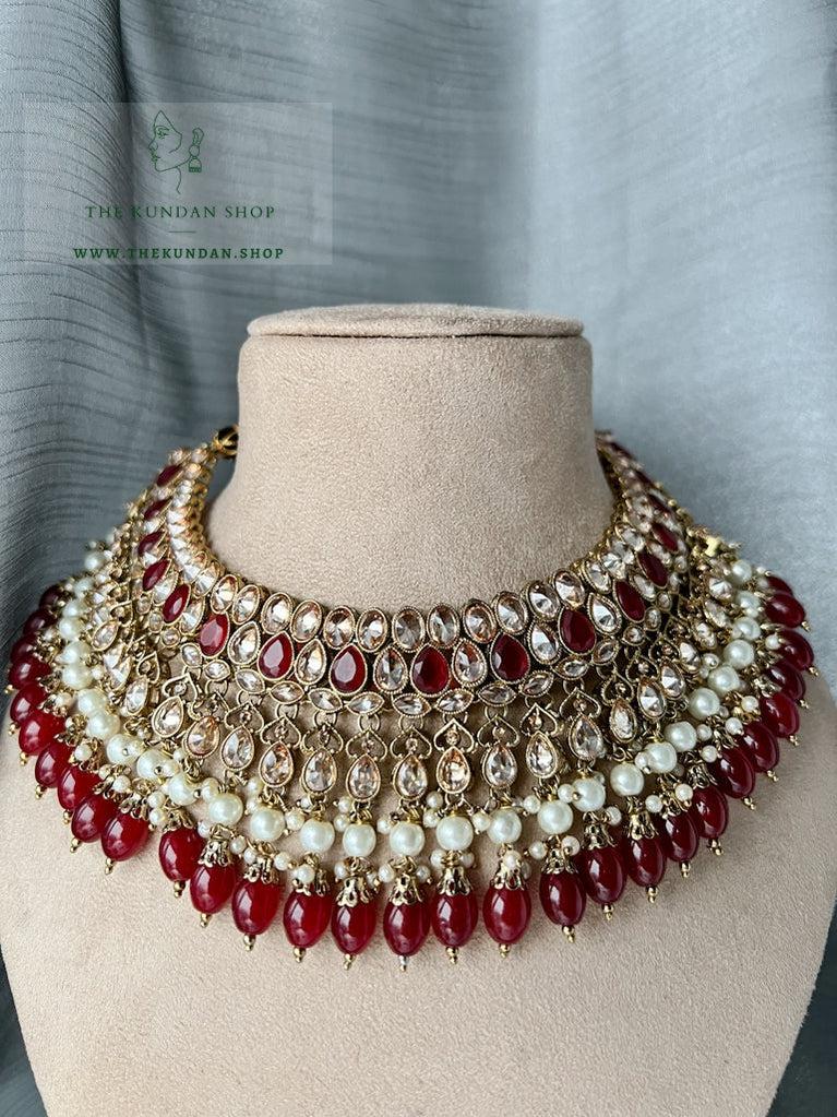 Influential in Ruby Necklace Sets THE KUNDAN SHOP 