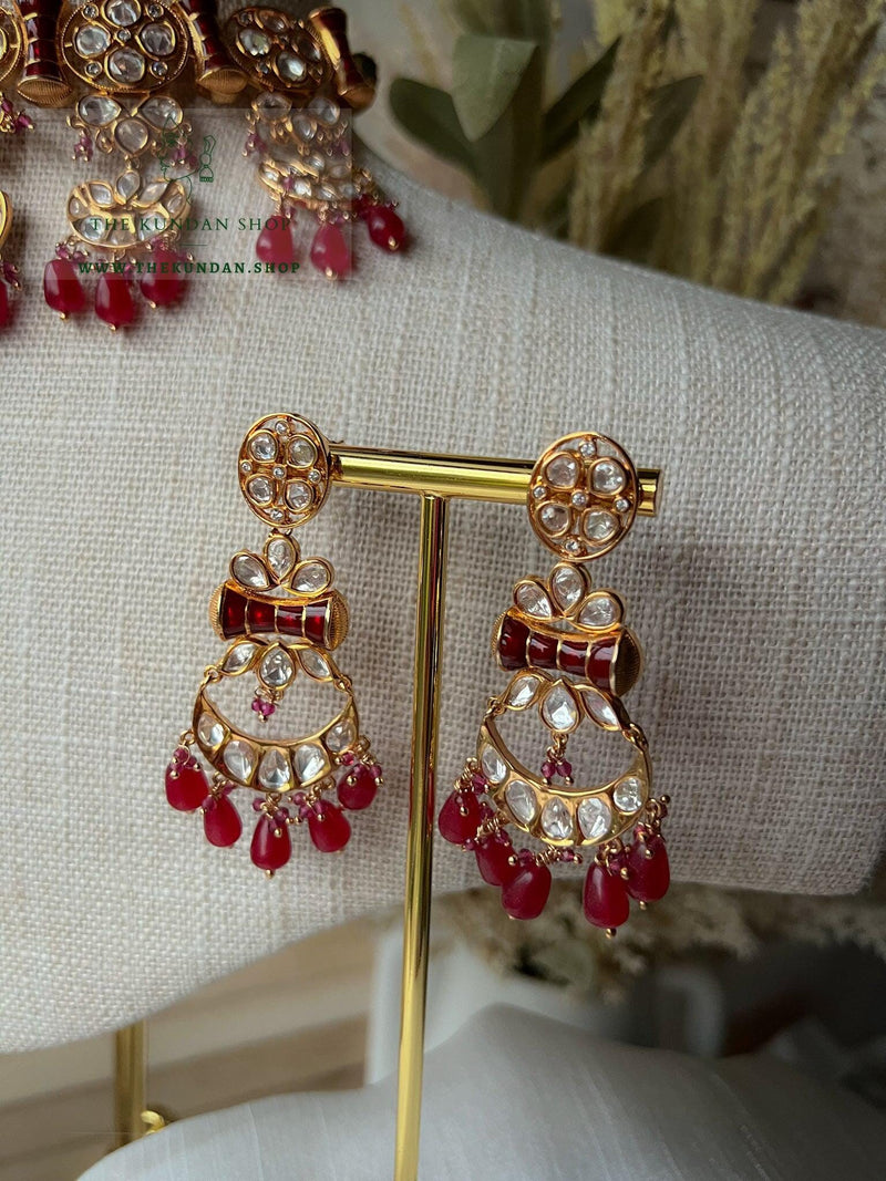 Imposed in Ruby Necklace Sets THE KUNDAN SHOP 