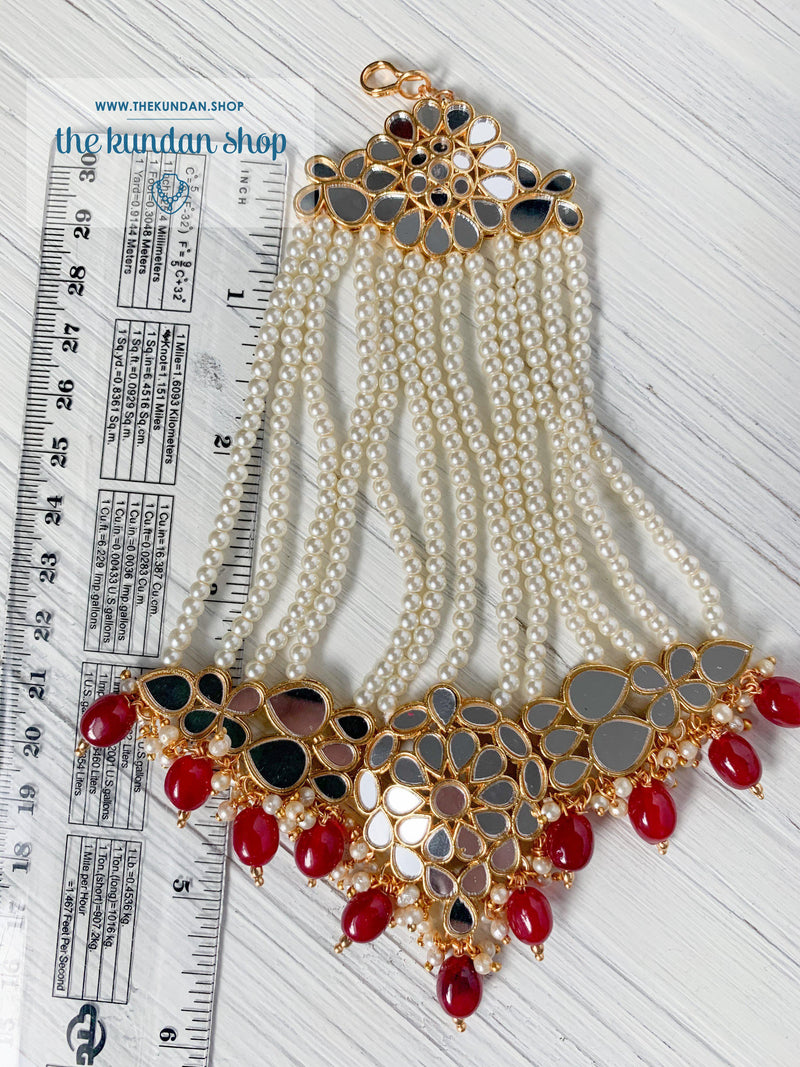 Confidence in Ruby Necklace Sets THE KUNDAN SHOP 