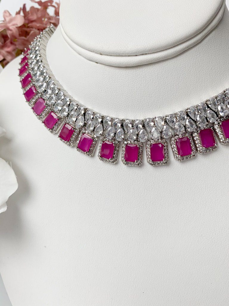 Sweet Prize in Ruby Necklace Sets THE KUNDAN SHOP 