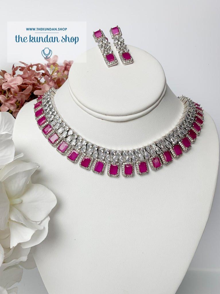 Sweet Prize in Ruby Necklace Sets THE KUNDAN SHOP 