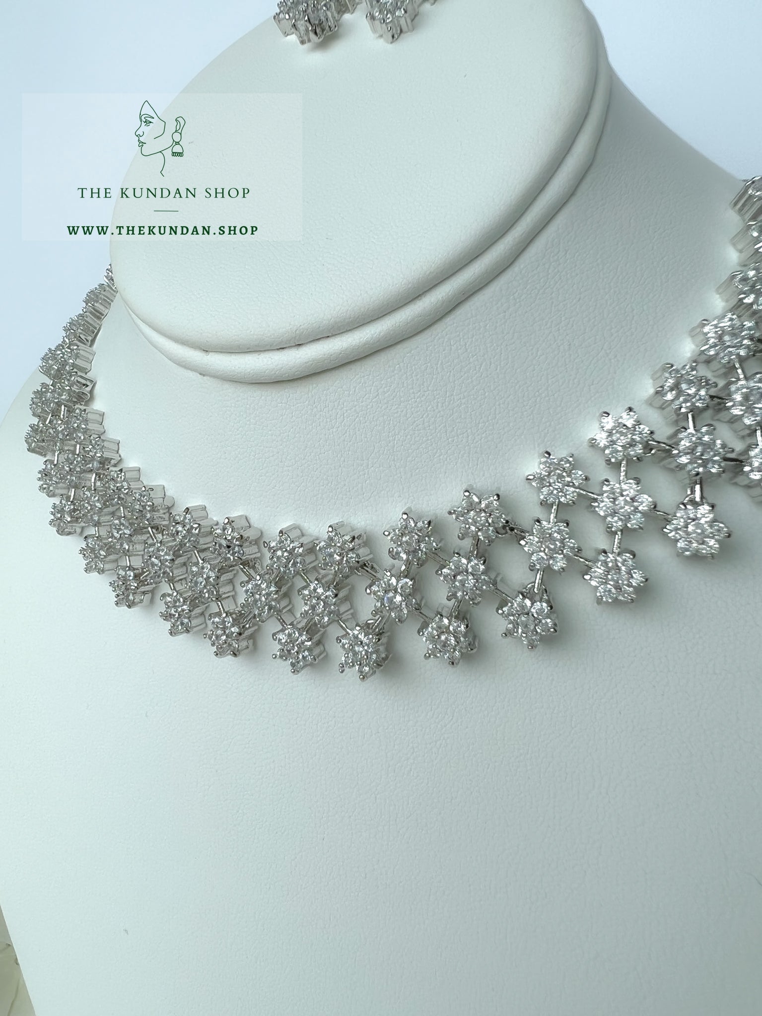 Consequential in Silver Necklace Sets THE KUNDAN SHOP 