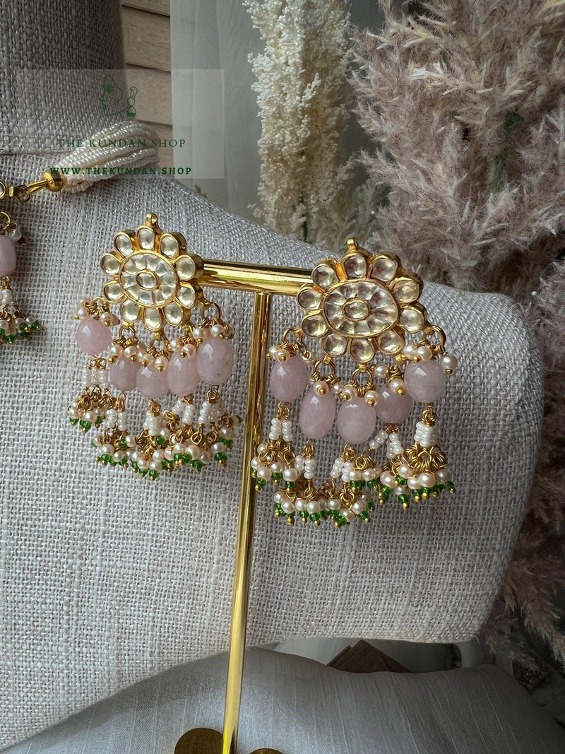 Endear Kundan in Pink Necklace Sets THE KUNDAN SHOP 