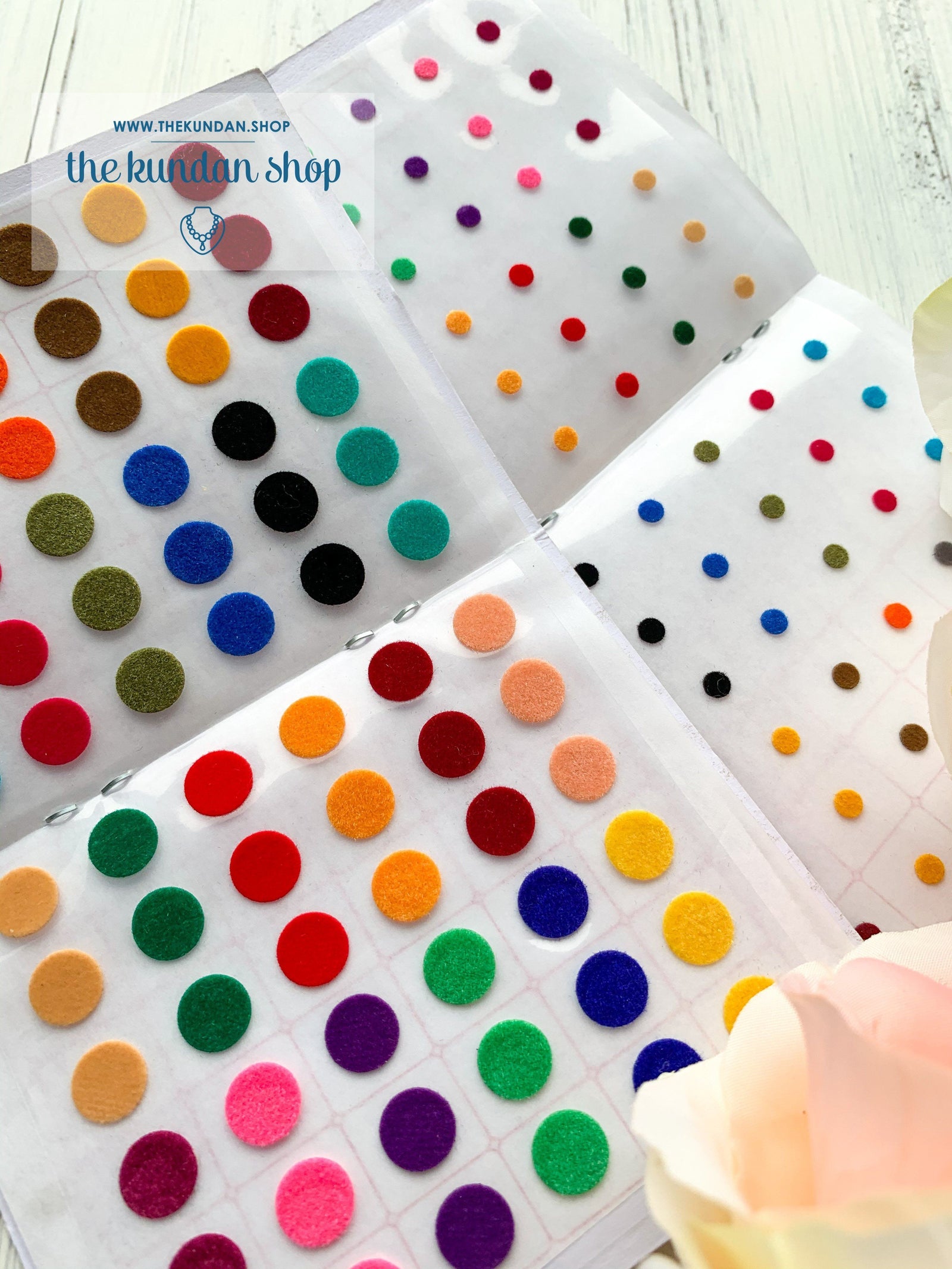 The Mini Bindi Card - 72 Bindis, Bindis - THE KUNDAN SHOP